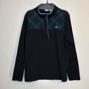 L.L. Bean Soft Cotton Rugby Henley Pullover XL